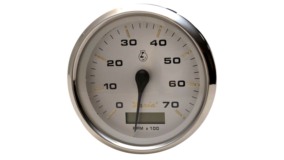 Faria Beede Instruments Kronos 4" Tachometer w/Hourmeter - 7,000 RPM Gas - Outboard 54721