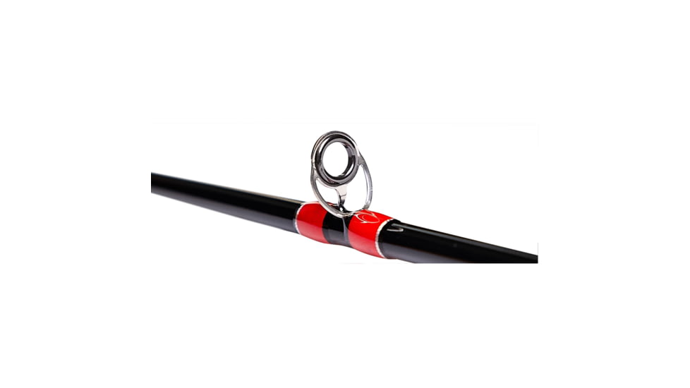 Favorite Fishing Big Dipper Crappie Spinning Rod, Light, 11ft, Red/Black, BDR-1102L