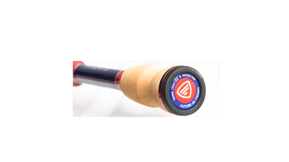 Favorite Fishing Defender Casting Rod, 6ft 10in, Medium, Red/White/Blue, DDFRC-6101M