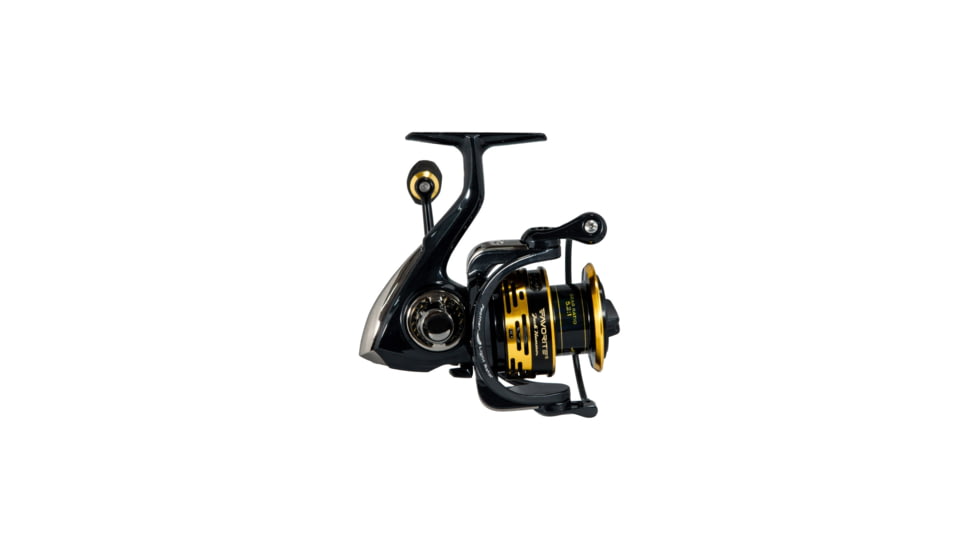 Favorite Fishing Jack Hammer Spinning Reel, 2000, 5.2:1, Black/Gold, JHM2000