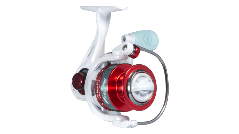 Favorite Fishing Shay Bird Spinning Combo, 7ft 1in, Medium Heavy, White/Teal, SBR-711MH20