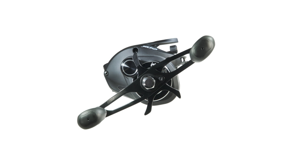 Favorite Fishing Soleus casting reel, Black, 6.6:1, Left, Black, SLSB6L