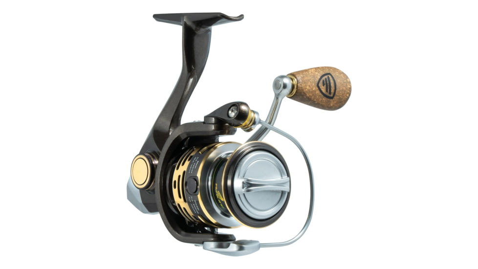 Favorite Fishing Yampa River Spinning Reel, 1000, 5.2:1, Black/Gold, YMR1000