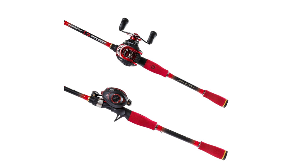 Favorite Pbf Fire Stick Casting Combo, MH, 6.4-1 8 -1 Bb Right Casting Reel, 72in, FSC721MH10R