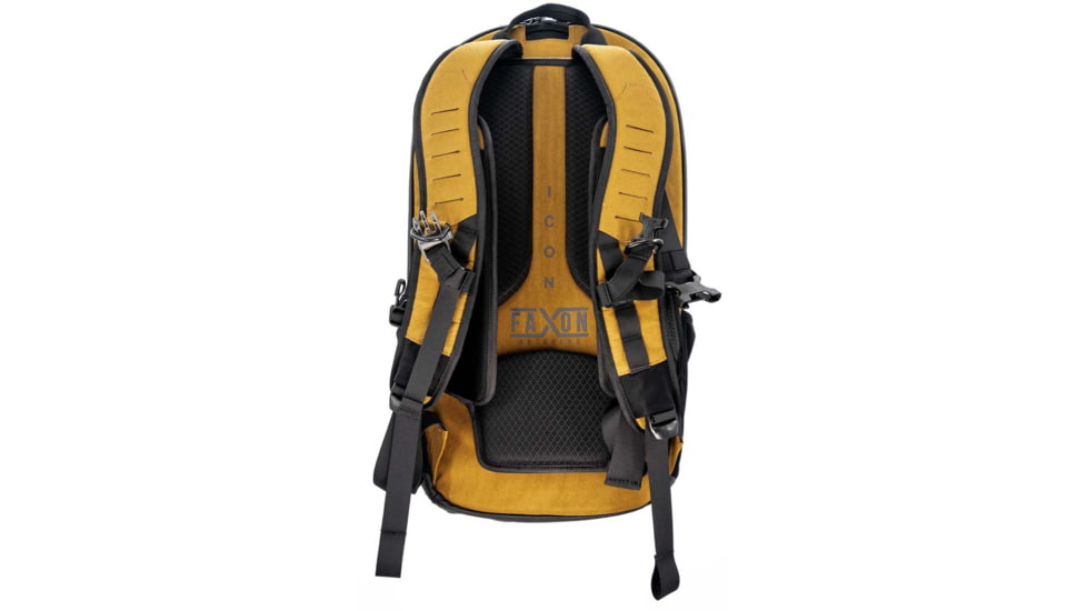 Faxon Outdoors ICON 30L Water Resistant Backpack, Buck Skin Brown, FO-30L-CNS-BP