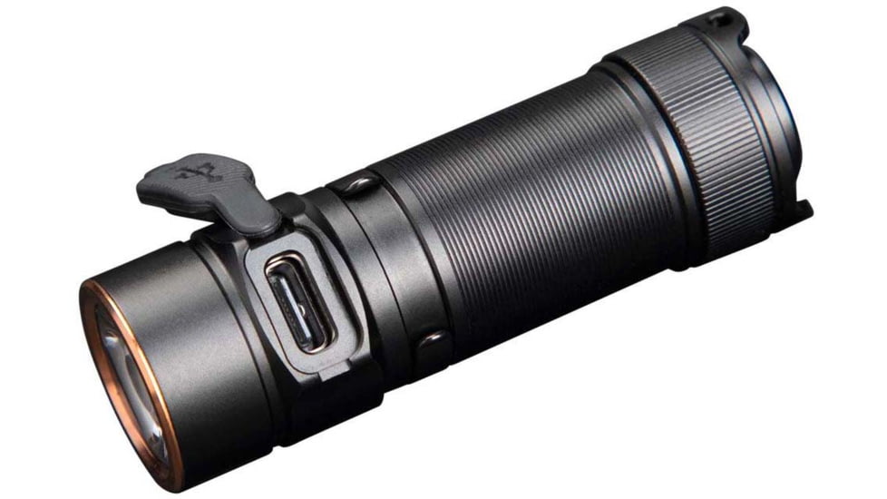 Fenix E18R V2.0 Rechargeable EDC Flashlight, 16340, Luminus SST40 Cool White LED, 1200 Lumens, E18RV2BK