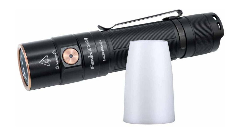 Fenix Lighting E35R Lithium Ion 3100 Lumens Luminus SST70 LED Flashlight, Black, E35RLSBK