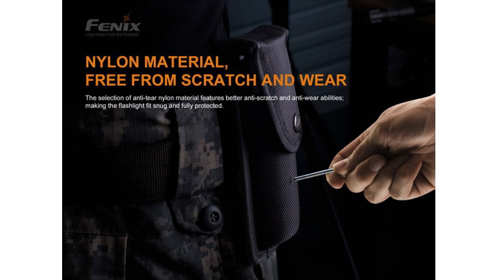 Fenix Flashlight Holster Black Sm - ALP-10S