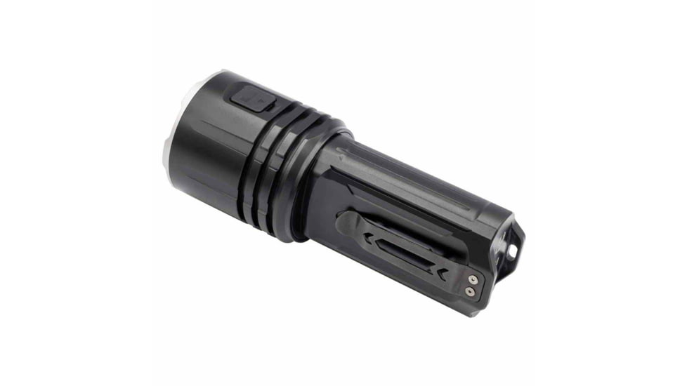 Fenix LR35R PRO, Flashlight, White/Red/UV LED, 10,000 Lumens, Anodized Finish, Black, Includes 2-Rechargeable ARB-L21-6000 Batteries and USB Type-C Charging Cable