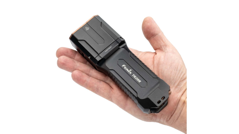 Fenix TK28R Rechargeable 6500 Lumens LED Flashlight, Black, FX-TK28R