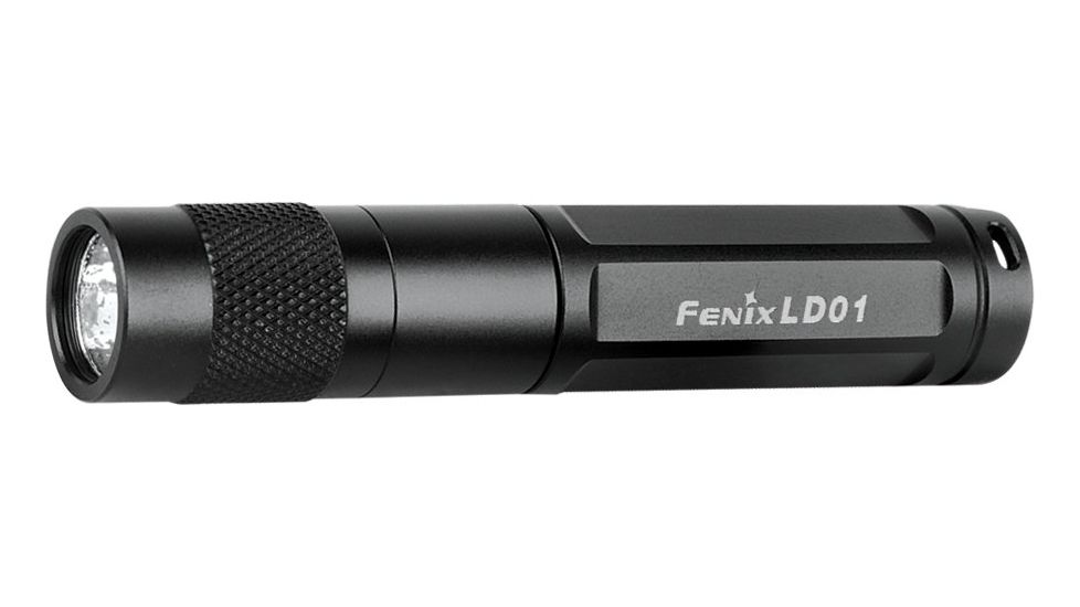 Fenix LD01 Digital R4 72 Lumen Flashlight, Black w/ 3 Output Modes FLD01B-R4