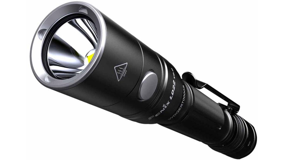 Fenix LD22 V2.0 LED Flashlight, AA, Luminus LED, White, 800 Lumens, LD22V2BK