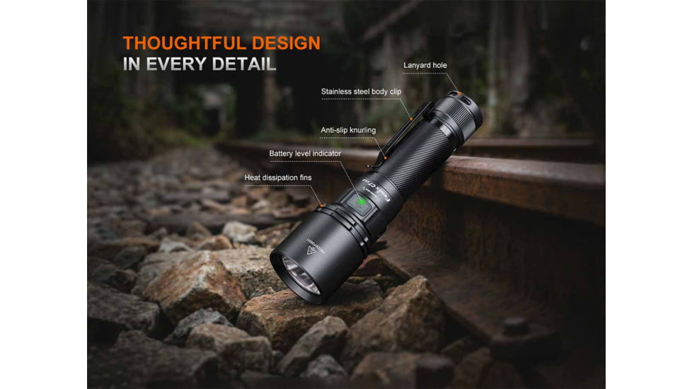 Fenix Lighting C7 V2.0 Lithium Ion 3300 Lumens LED Flashlight