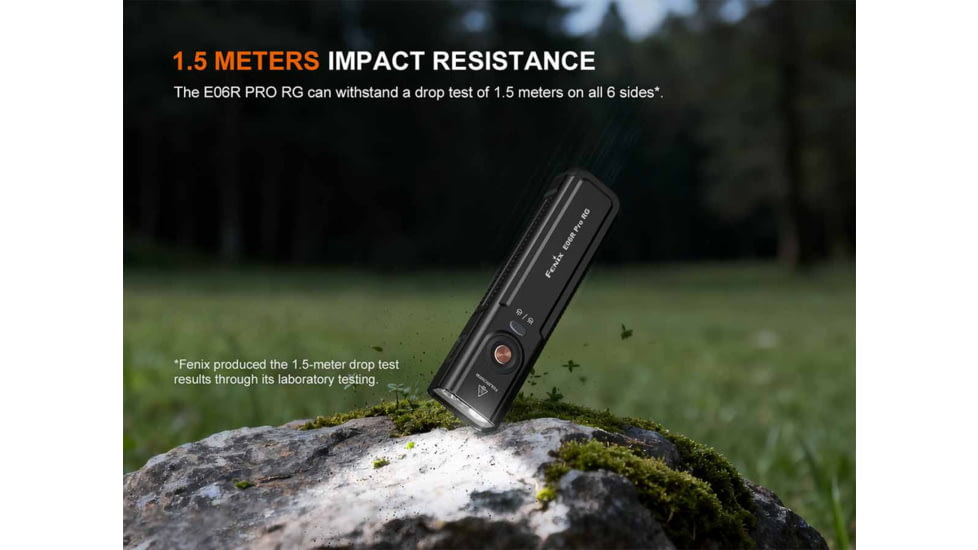 Fenix Lighting E06R PRO RG Lithium Ion 1600 Lumens LED Flashlight