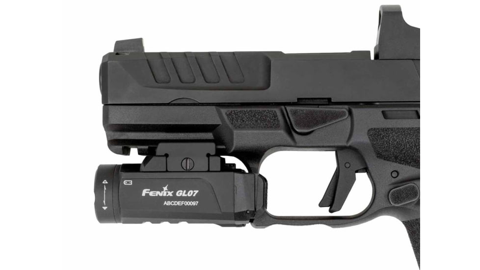 Fenix Lighting GL07 Lithium Ion 700 Lumens Luminus SFT12R LED Flashlight, Black, GL07SFBK