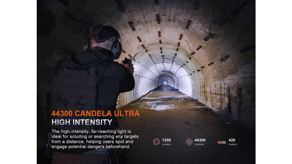 Fenix Lighting GL19R V2.0 Lithium Ion 1200 Lumens Flashlight