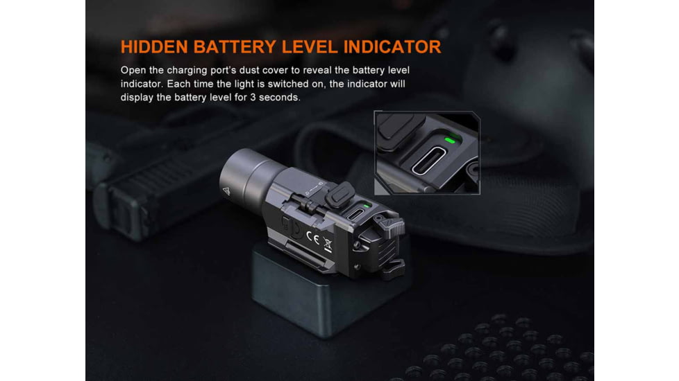 Fenix Lighting GL19R V2.0 Lithium Ion 1200 Lumens Flashlight