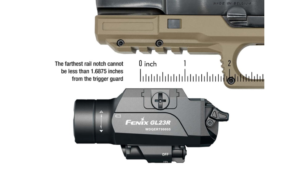 Fenix Lighting GL23R Lithium Ion 1200 Lumens Flashlight