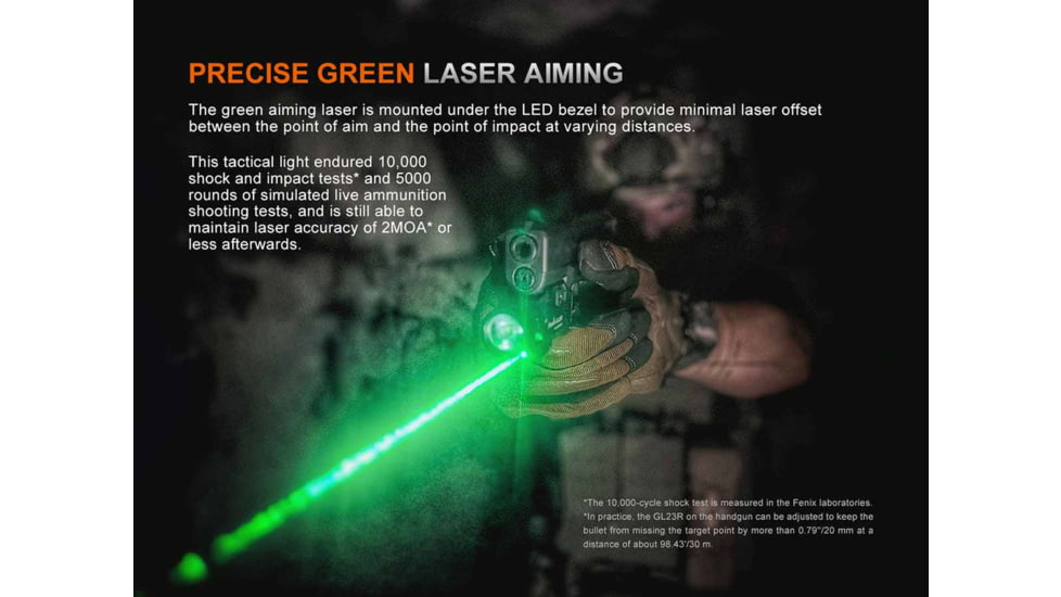 Fenix Lighting GL23R Lithium Ion 1200 Lumens Flashlight