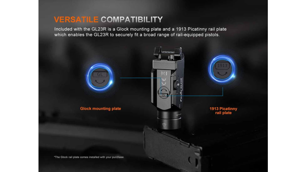 Fenix Lighting GL23R Lithium Ion 1200 Lumens Flashlight