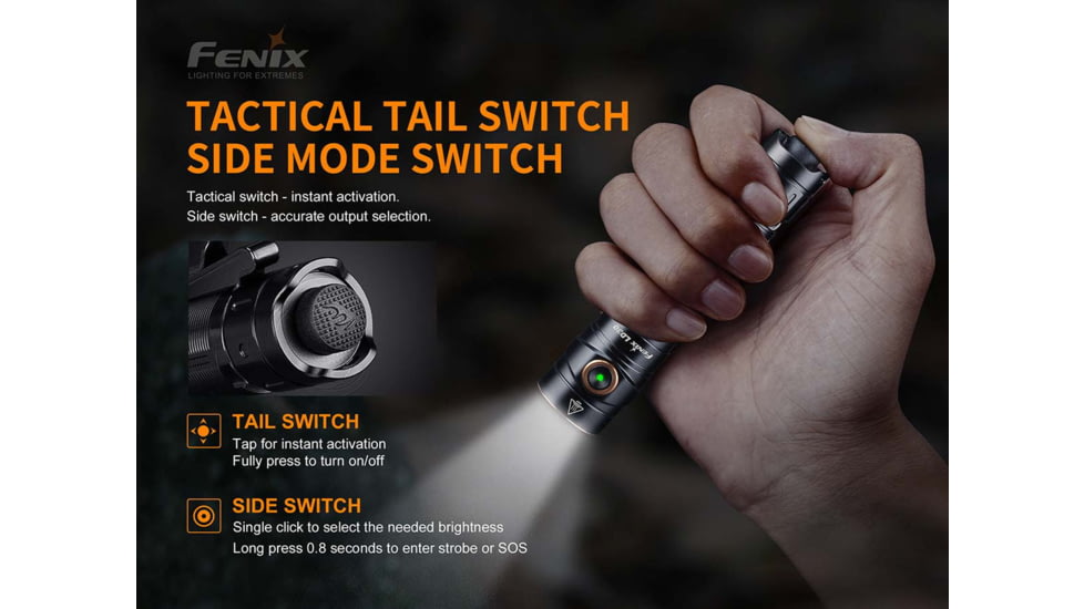 Fenix Lighting LD30 Lithium Ion 1600 Lumens Flashlight