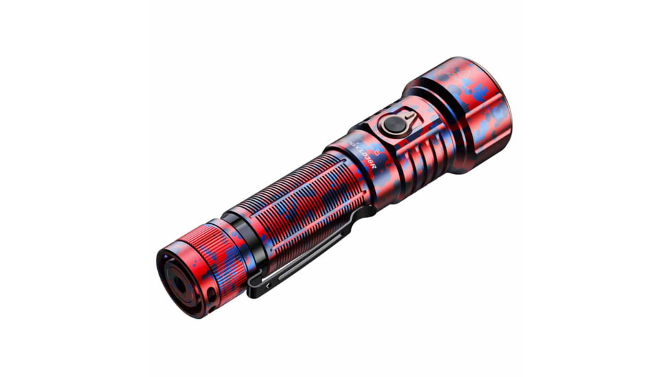 Fenix Lighting LD36R Lithium Ion 3600 Lumens Luminus SFT25R Gen2 LED, RGB LED Flashlight, Flame Camo, LD36RSFC