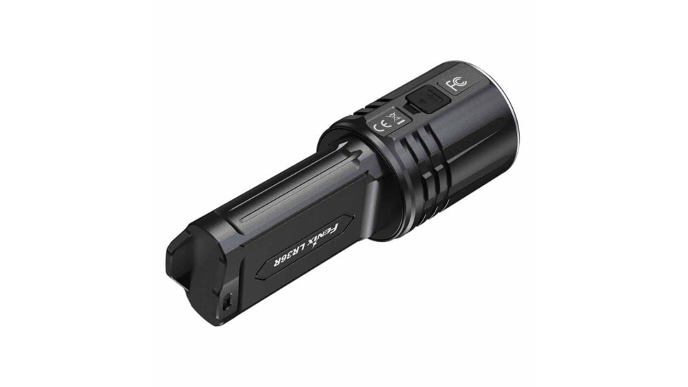 Fenix Lighting LR36R Lithium Ion 10000 Lumens Luminus SST 25 LED, CT1-Mini Laser Flashlight, Black, LR36RXBK