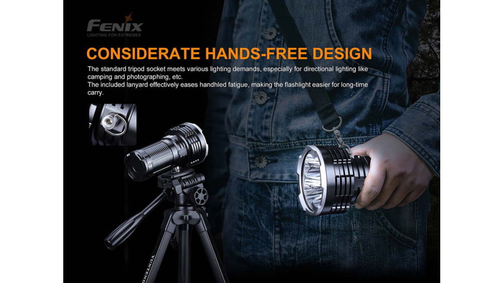 Fenix Lighting LR50R Lithium Ion 12000 Lumens Flashlight