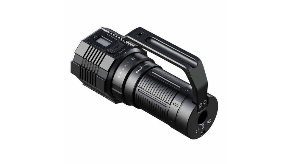 Fenix Lighting LR60R Lithium Ion 21000 Lumens Luminus SFT70 LED, Luminus SST40 LED Flashlight, Black, LR60RXBK