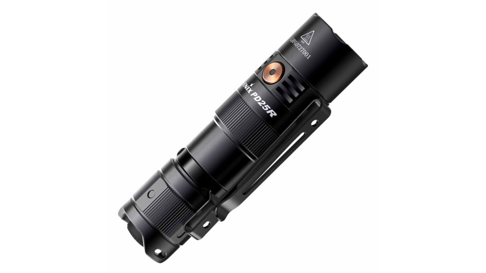 Fenix Lighting PD25R 800 Lumens Luminus SST20 LED Flashlight, Black, PD25RSTBK