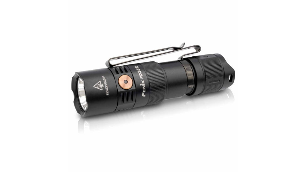 Fenix Lighting PD25R 800 Lumens Luminus SST20 LED Flashlight, Black, PD25RSTBK