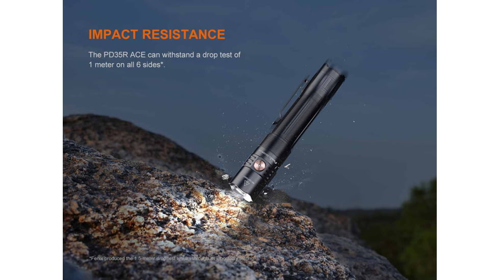 Fenix Lighting PD35R ACE Lithium Ion 2000 Lumens Flashlight