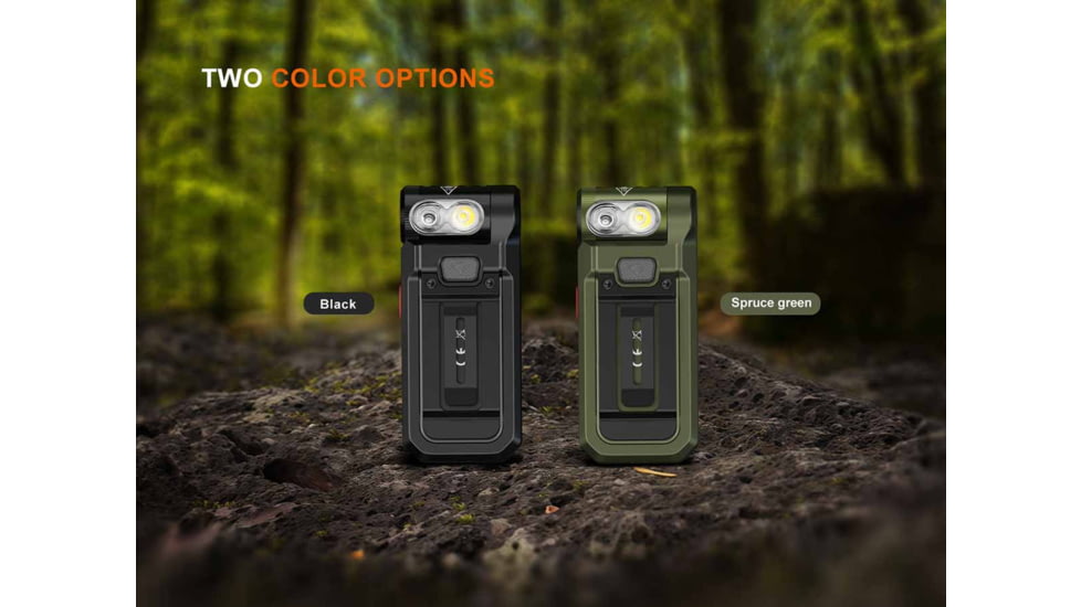 Fenix Lighting SW05R-RED Lithium Ion 150 Lumens LED Flashlight, Black, SW05RRDBK