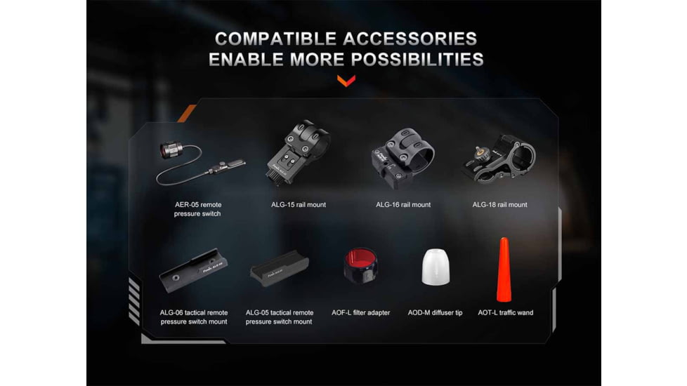 Fenix Lighting TK30R Lithium Ion 500 Lumens Flashlight
