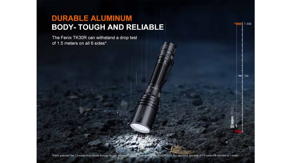 Fenix Lighting TK30R Lithium Ion 500 Lumens Flashlight