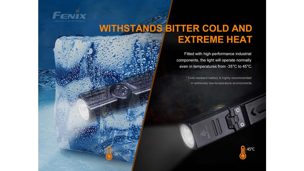 Fenix Lighting WT25R Lithium Ion 1000 Lumens Flashlight