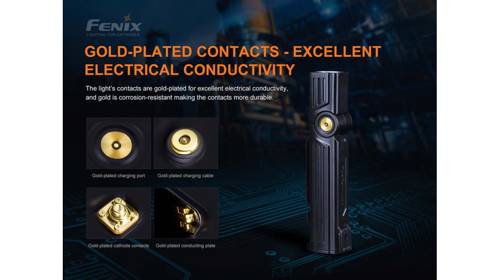 Fenix Lighting WT25R Lithium Ion 1000 Lumens Flashlight