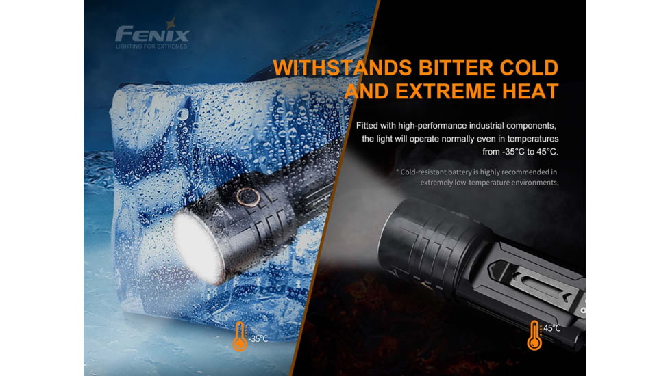 Fenix LR 35 Flashlight, LR35RSBK