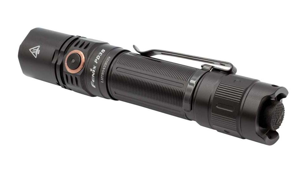 Fenix Pd35 V3.0 Flashlight, 1700 Lumens, Li-ion 18650, LED Luminus SFT40, Black PD35V3BK