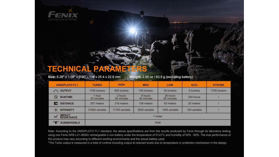 Fenix PD35V3 Flashlight