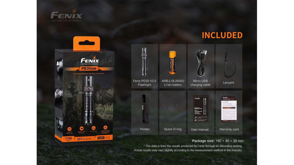 Fenix PD35V3 Flashlight