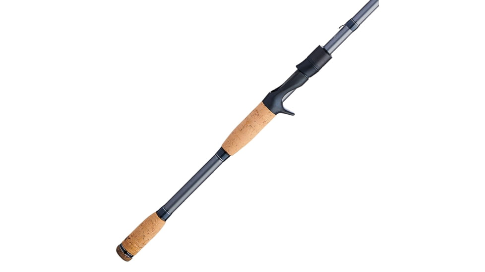 Fenwick Elite Bass Casting Rod, Handle Type D, 7ft. 8in. Rod Length, Heavy Power, Moderate Action, 1 Piece, ELTCRB78H-MC