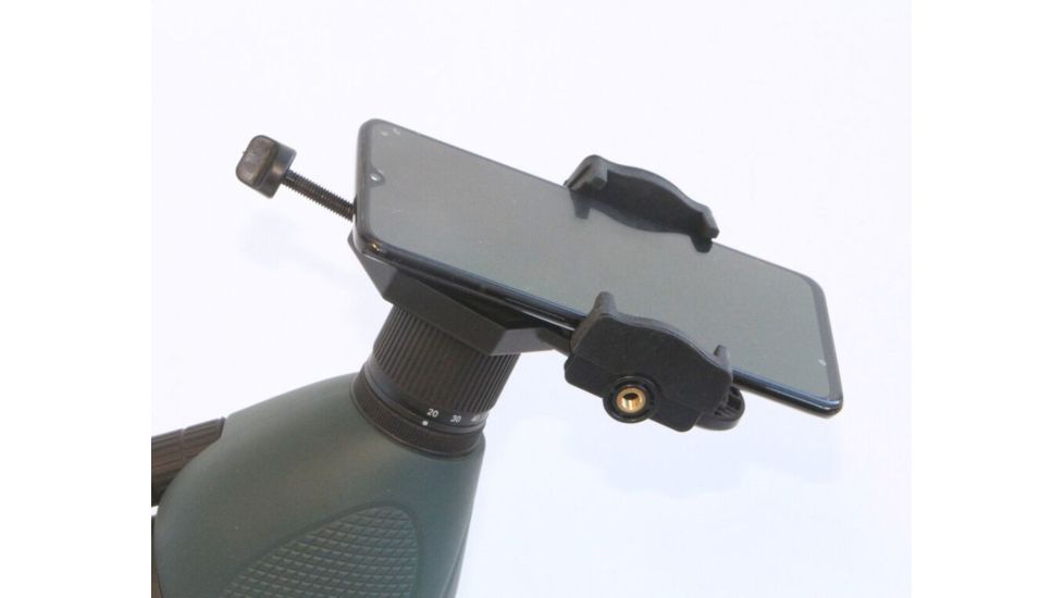 Field Optics Research Binocular/Spotting Scope Optics Cell Phone Mount, Black, FCM-20
