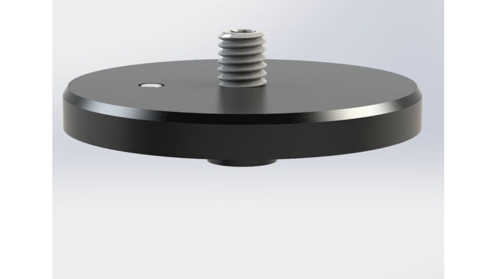 Field Optics Research Flat Top Assembly for FBT series tripods, Short handle, Includes Short Handle Assy and Flat Top Disk, FBT-FT