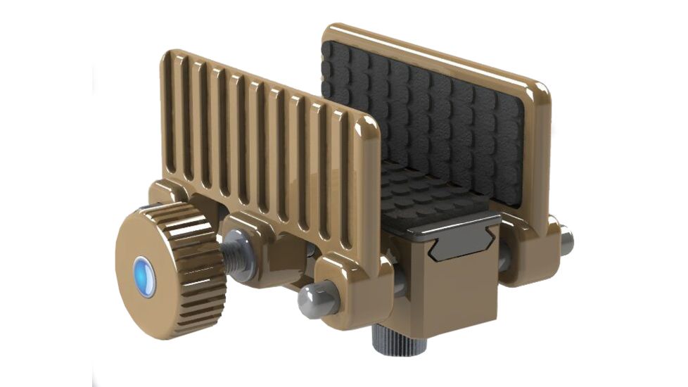 Field Optics Research GunPOD Tripod Gun Mount System, Direct Arca Swiss, 1/4-20, &amp; 3/8-16 Mount, Flat Dark Earth, FM-400F