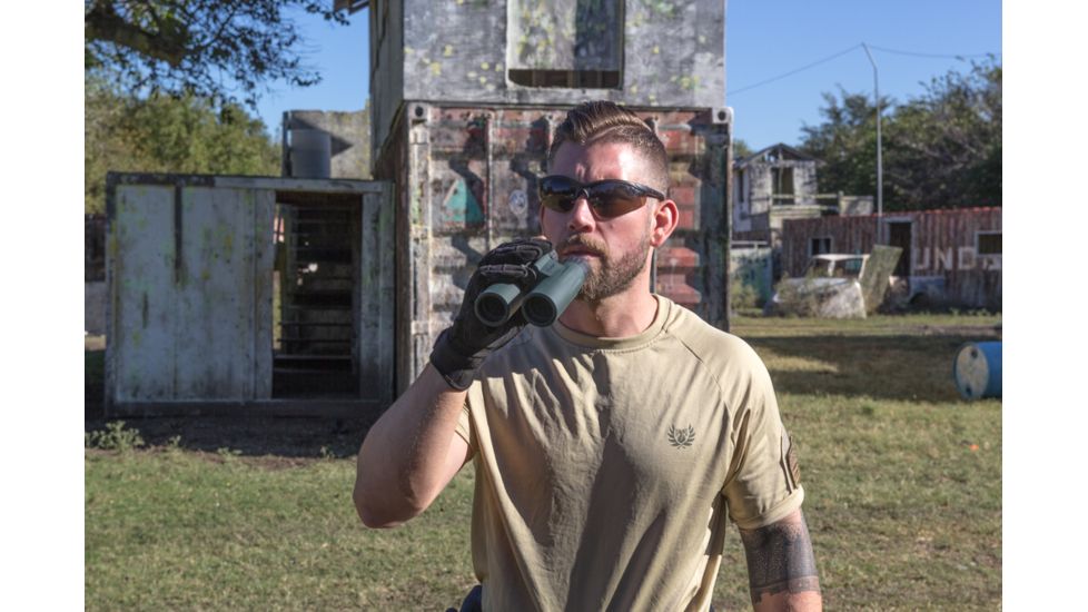 Firefield Emissary 10x32 Binocular, Green, FF12021G