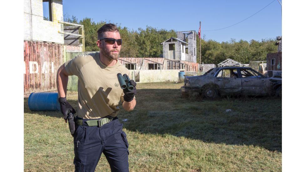 Firefield Emissary 10x32 Binocular, Green, FF12021G