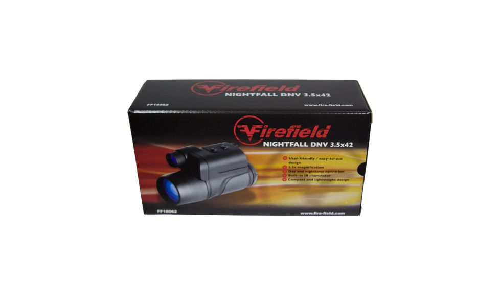Firefield Nightfall 3.5x42 Digital Night Vision Monocular, Black w/IR Illuminator - FF18062