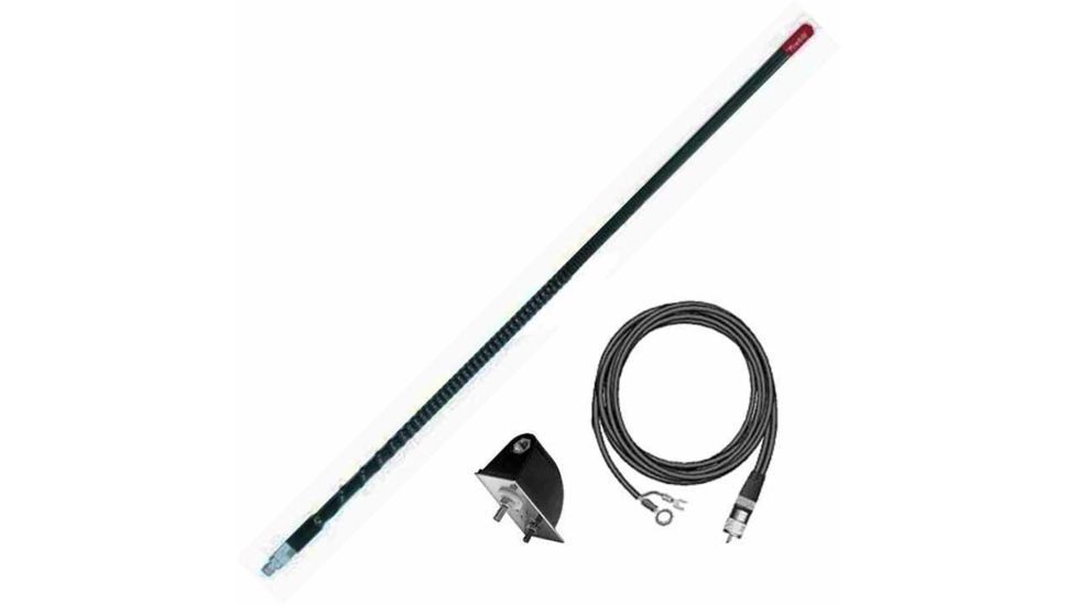 FIRESTIK 4ft Single Side Mount Lightweight NGP Kit, Black LG4M2B