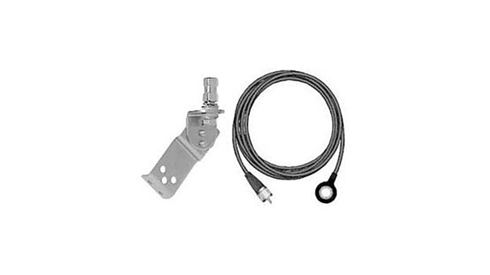 FIRESTIK Adjustable Channel Mount Stainless Steel w/18ft Fire-Ring Coax, Black MK274R